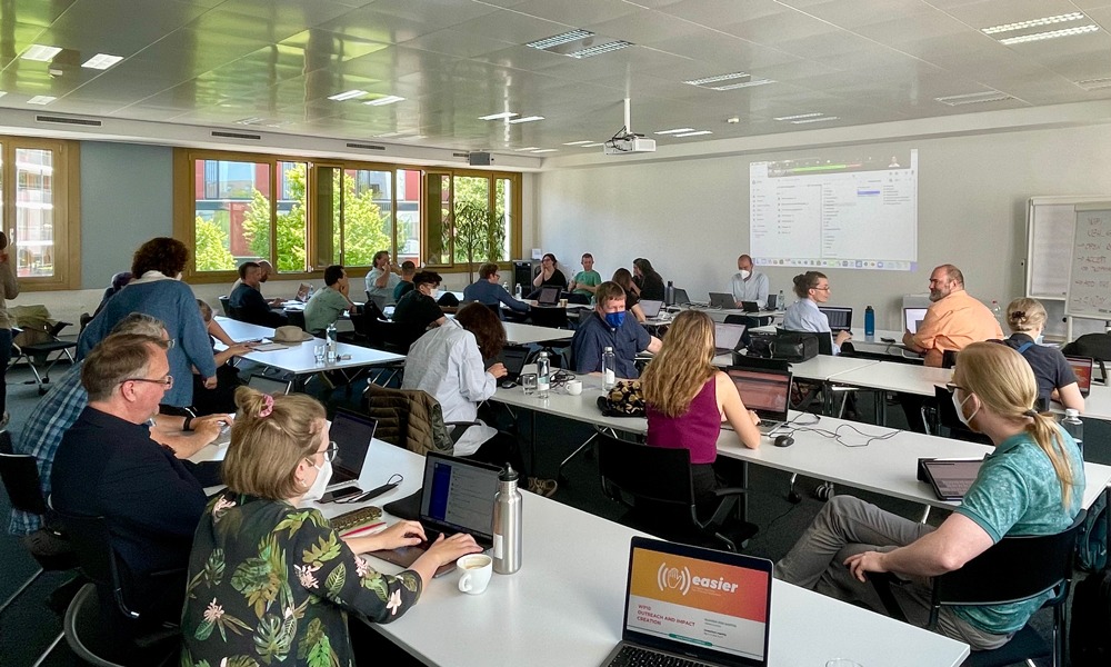 EASIER: First on-site consortium meeting in Zurich