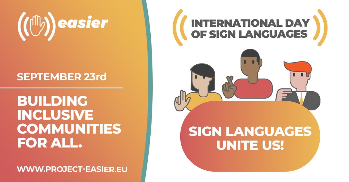 EASIER - International Day os Sign Languages